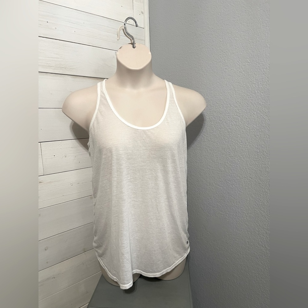 Sheer racer back tank